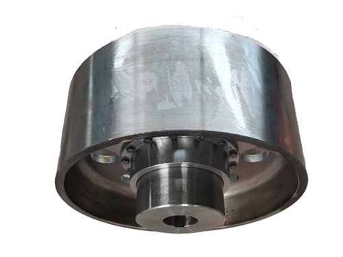 Shaanxi NGCL type drum gear coupling with brake wheel