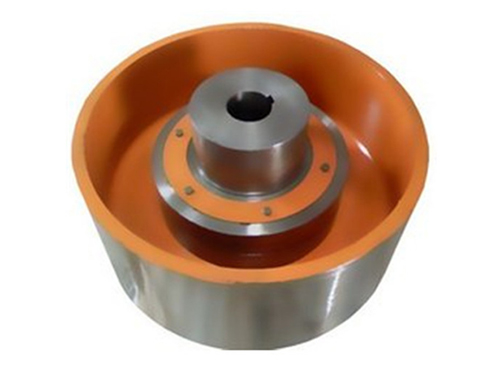 Shaanxi ZLL type elastic pin gear coupling with brake wheel